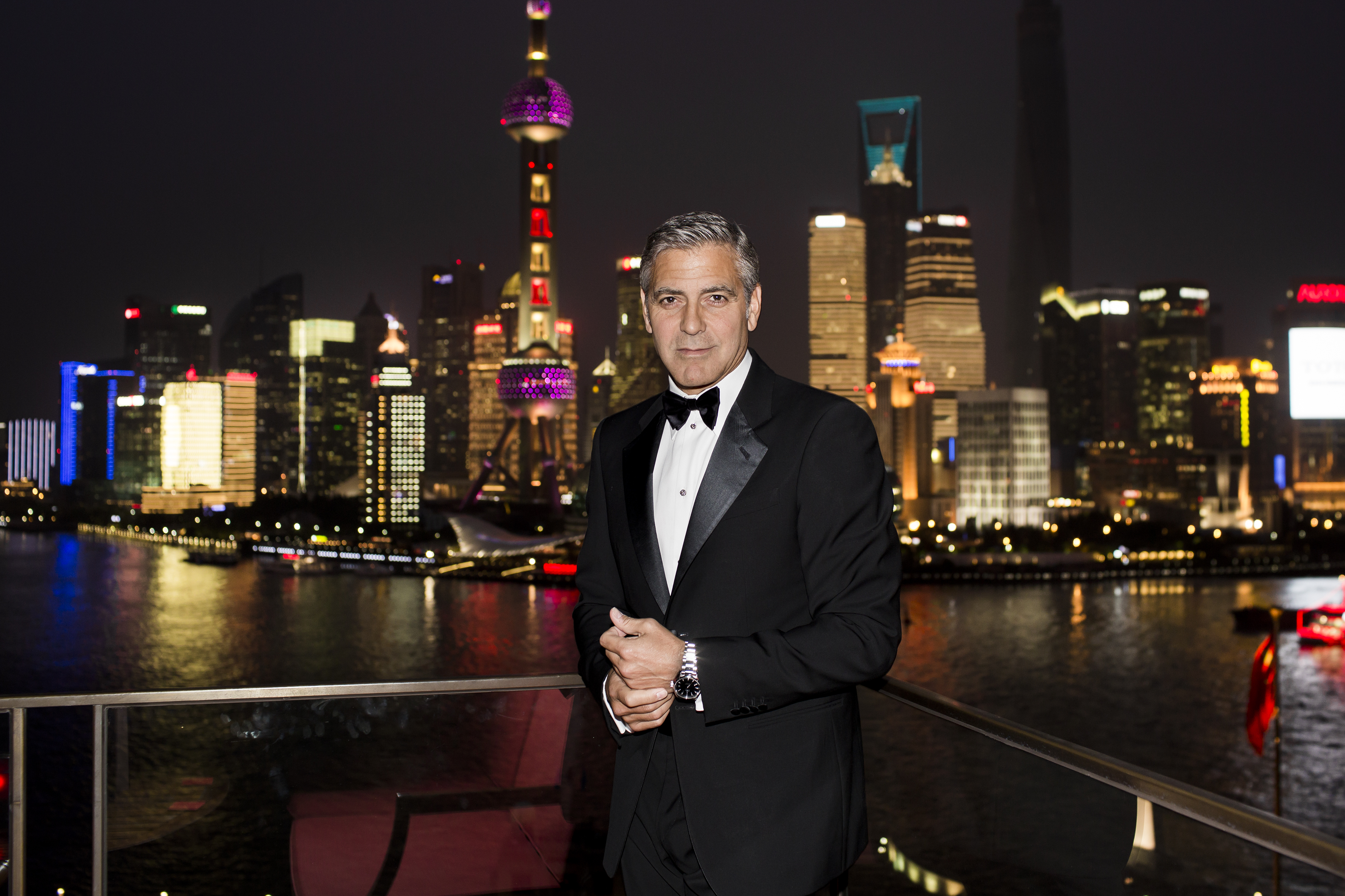 George_Clooney_joins_OMEGA_in_Shanghai