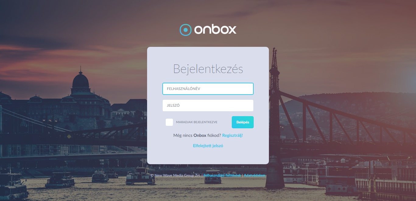Onbox login