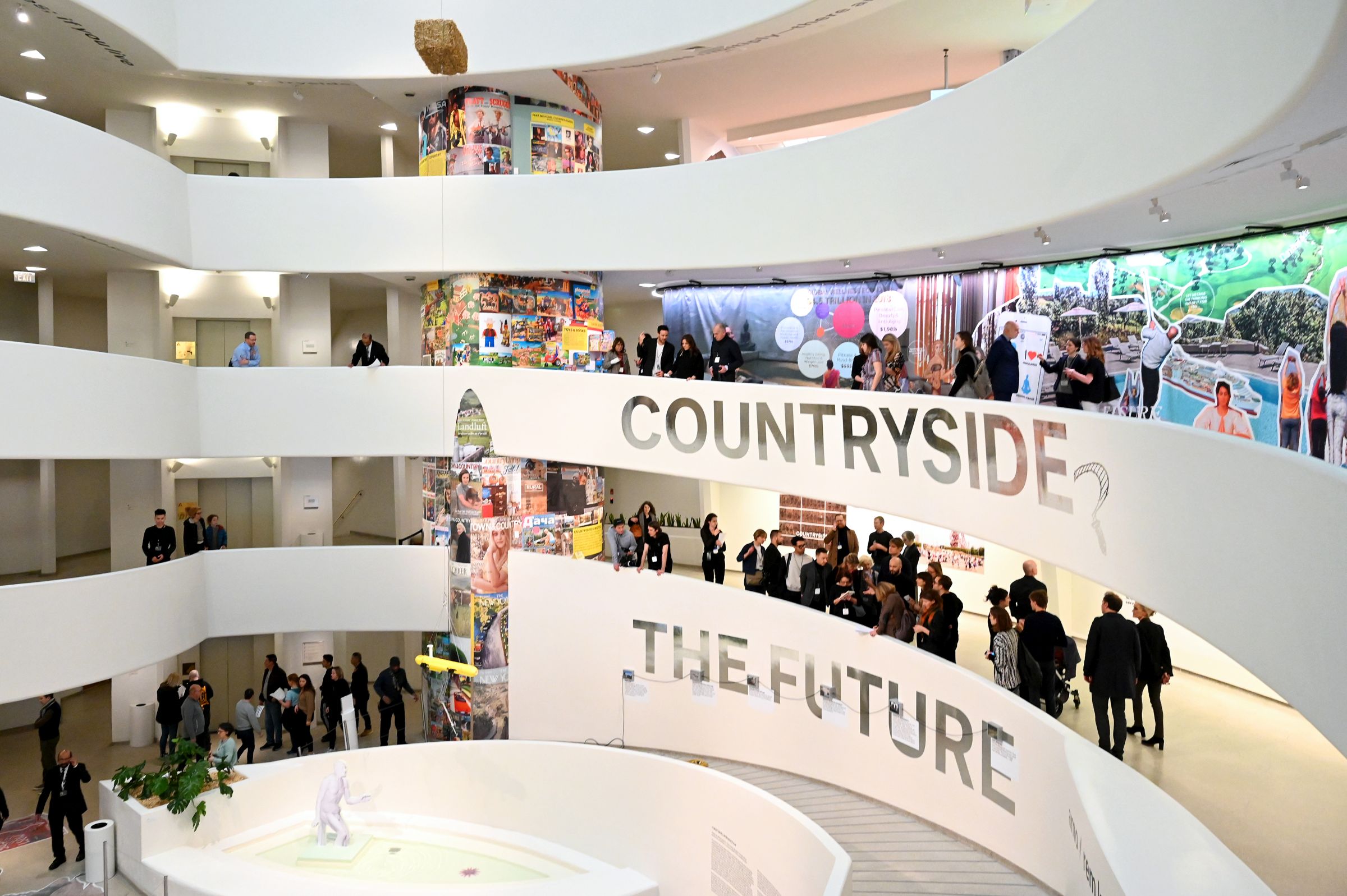 Lavazza Continues To Grow Partnership With The Solomon R. Guggenheim Museum In New York Supporting the Latest Exhibition, Countryside, The Future - Day 1