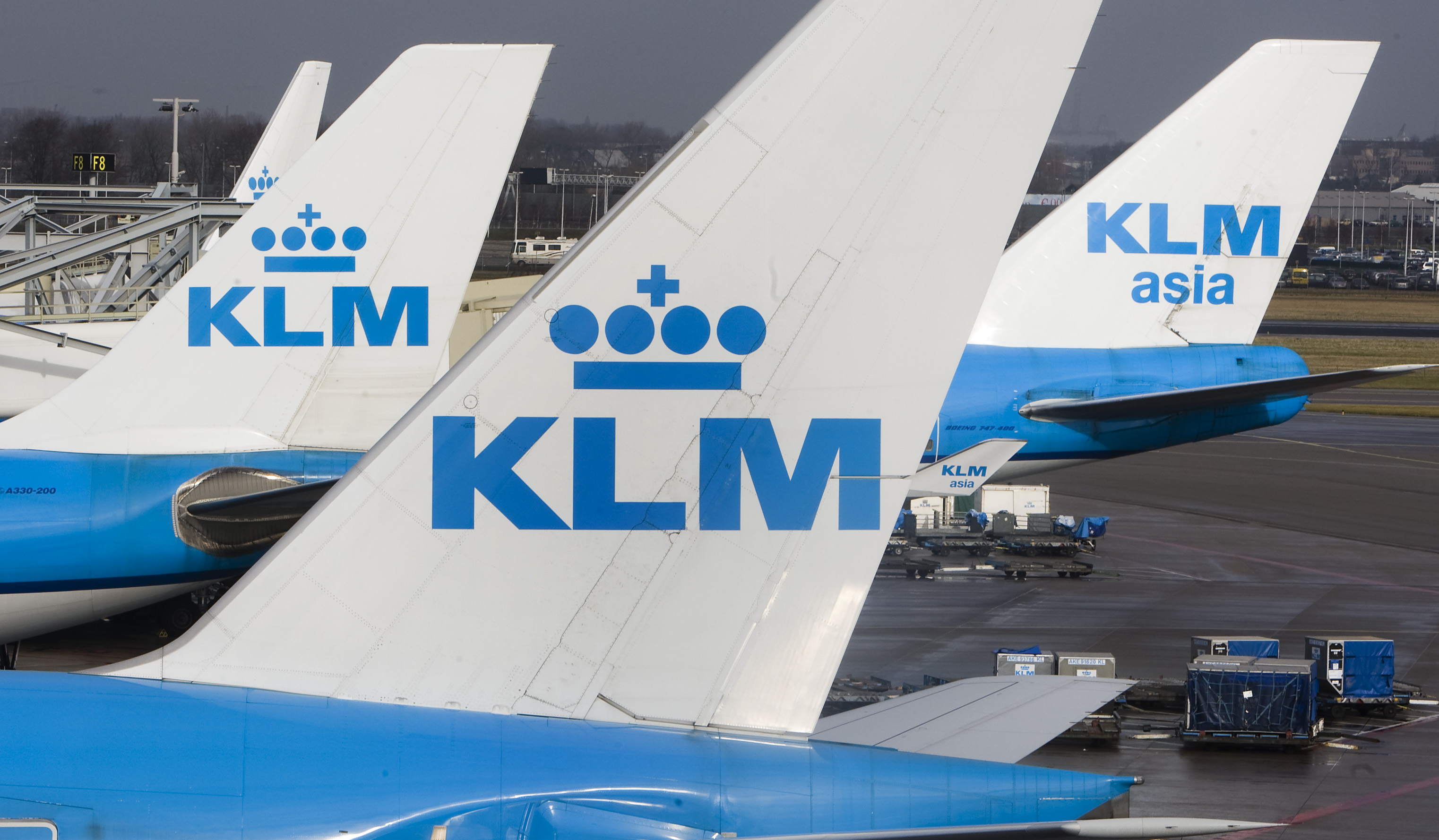 SCHIPHOL-VLIEGTUIG-KLM